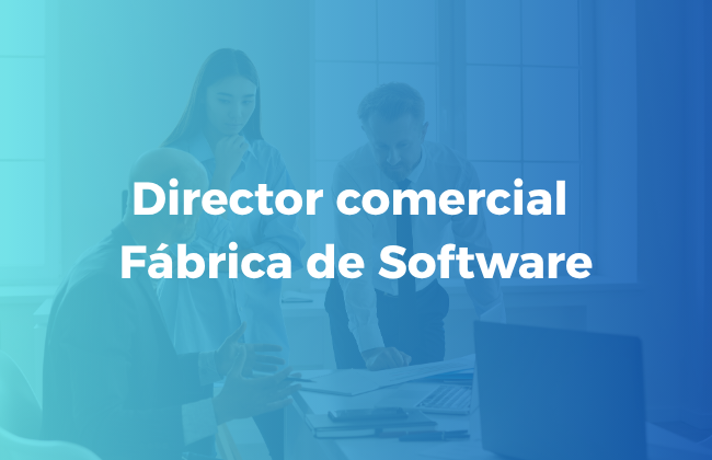 Director comercial – Fábrica de Software